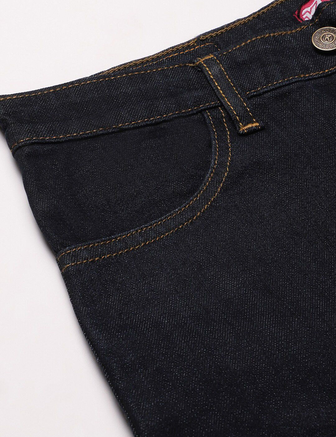 Kotty Women Black Slim Fit High-Rise Stretchable Jeans