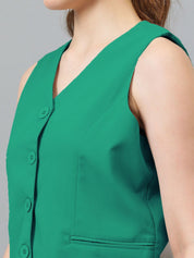 KOTTY BIZwear V-Neck Sleeves Blazer With Trouser