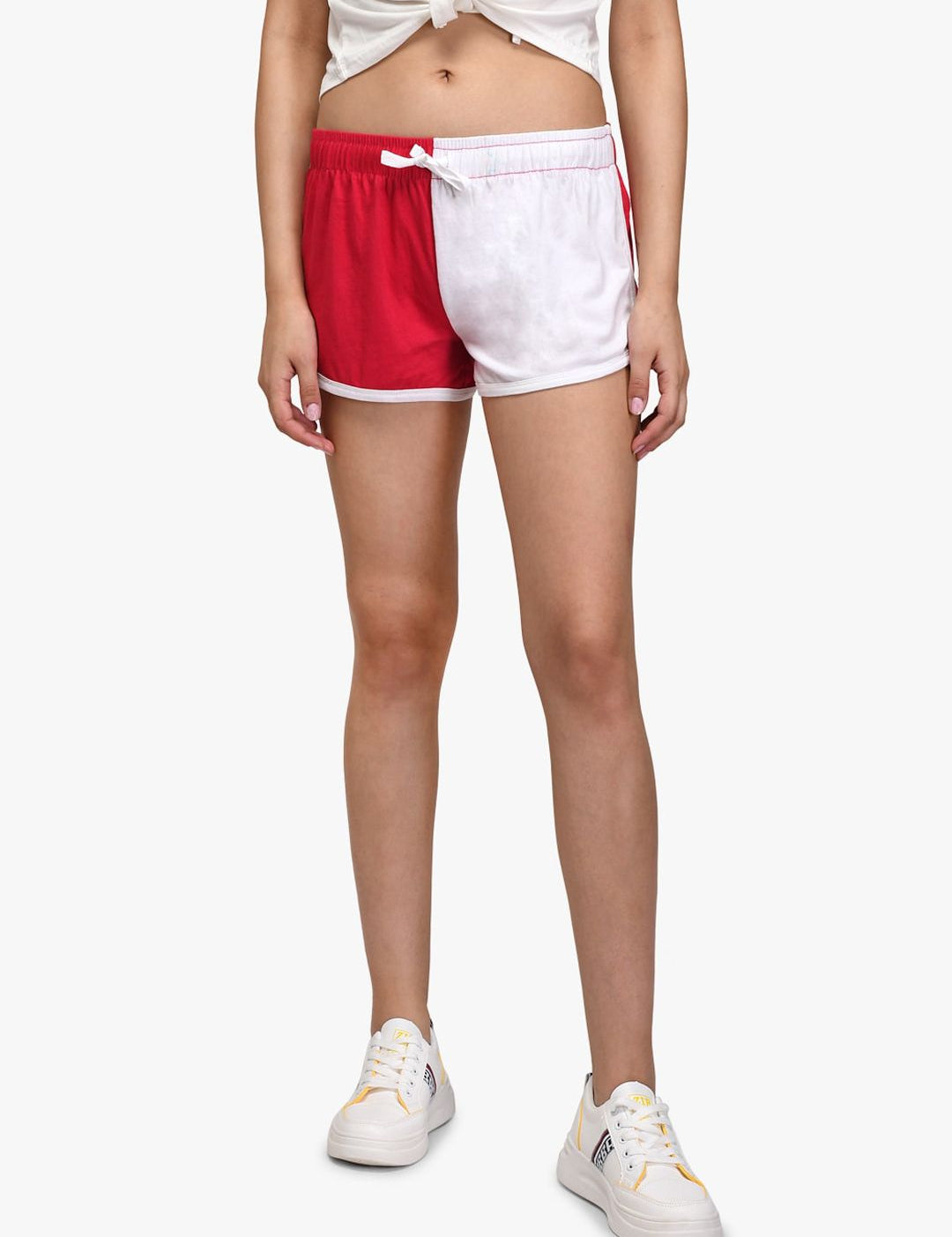 Kotty Women Pack of 2 Colourblocked Hot Pants