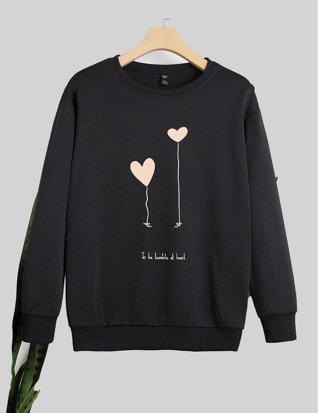 Kotty Printed Fleece Sweatshirt