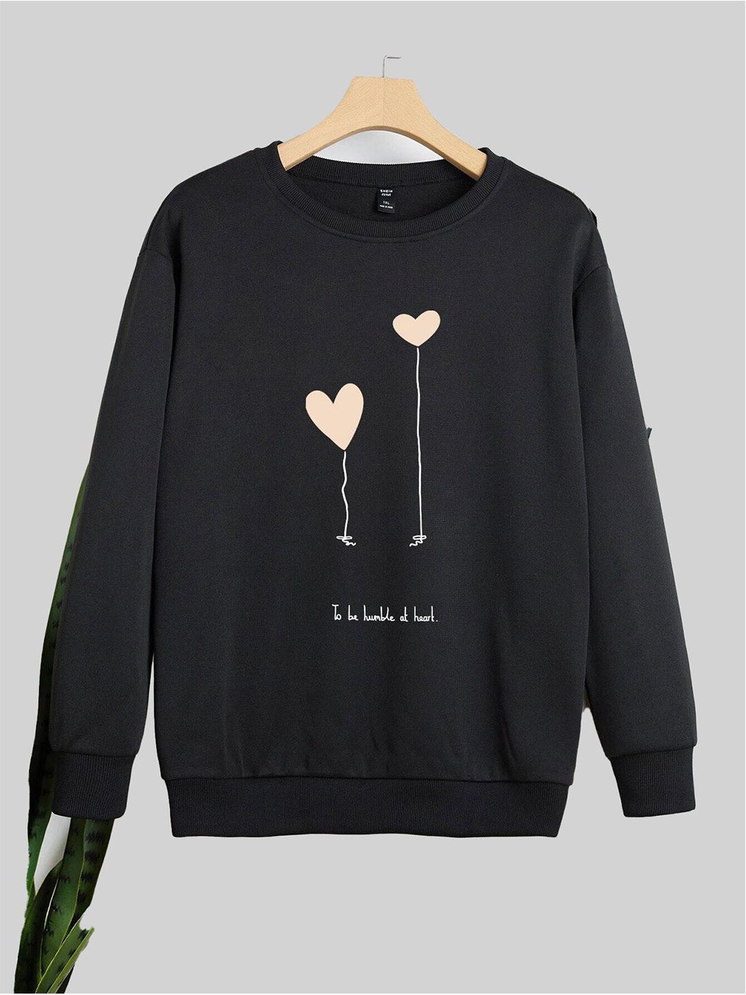 Kotty Printed Fleece Sweatshirt