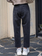 Kotty Women Straight Fit High-Rise Light Fade Stretchable Jeans