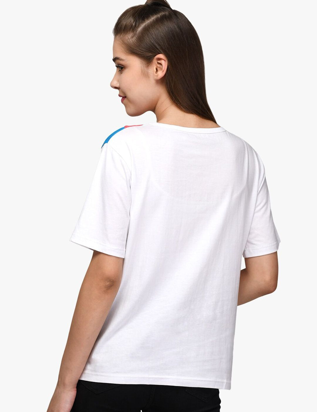 Kotty Women Pack Of 2 Colourblocked Round Neck T-shirt