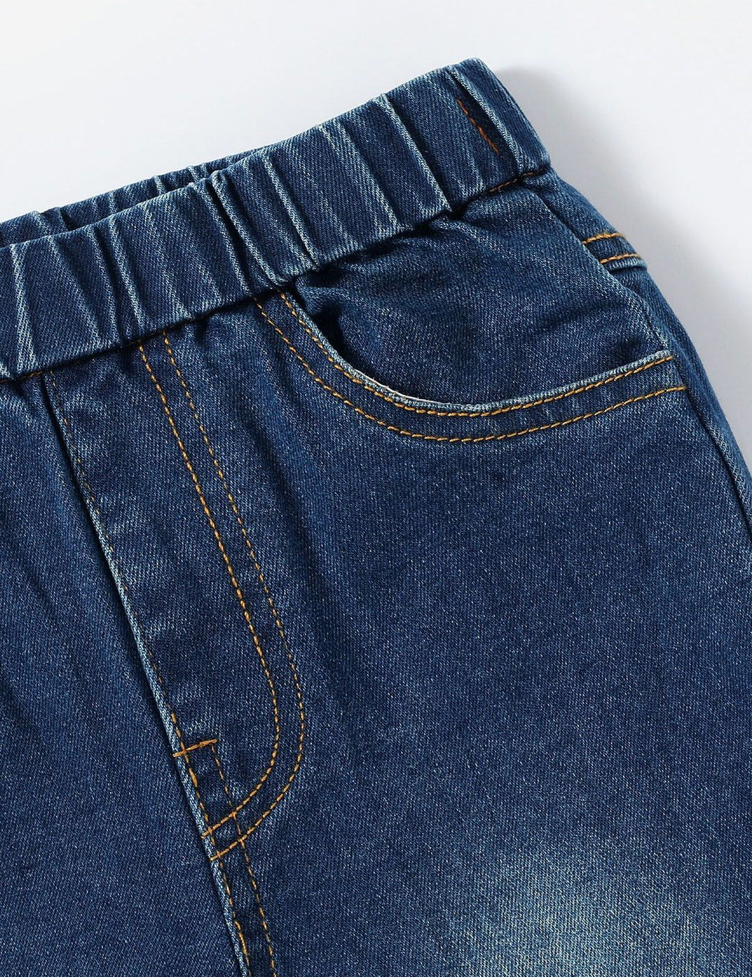 Kotty Girls Blue Jean Heavy Fade Jeans