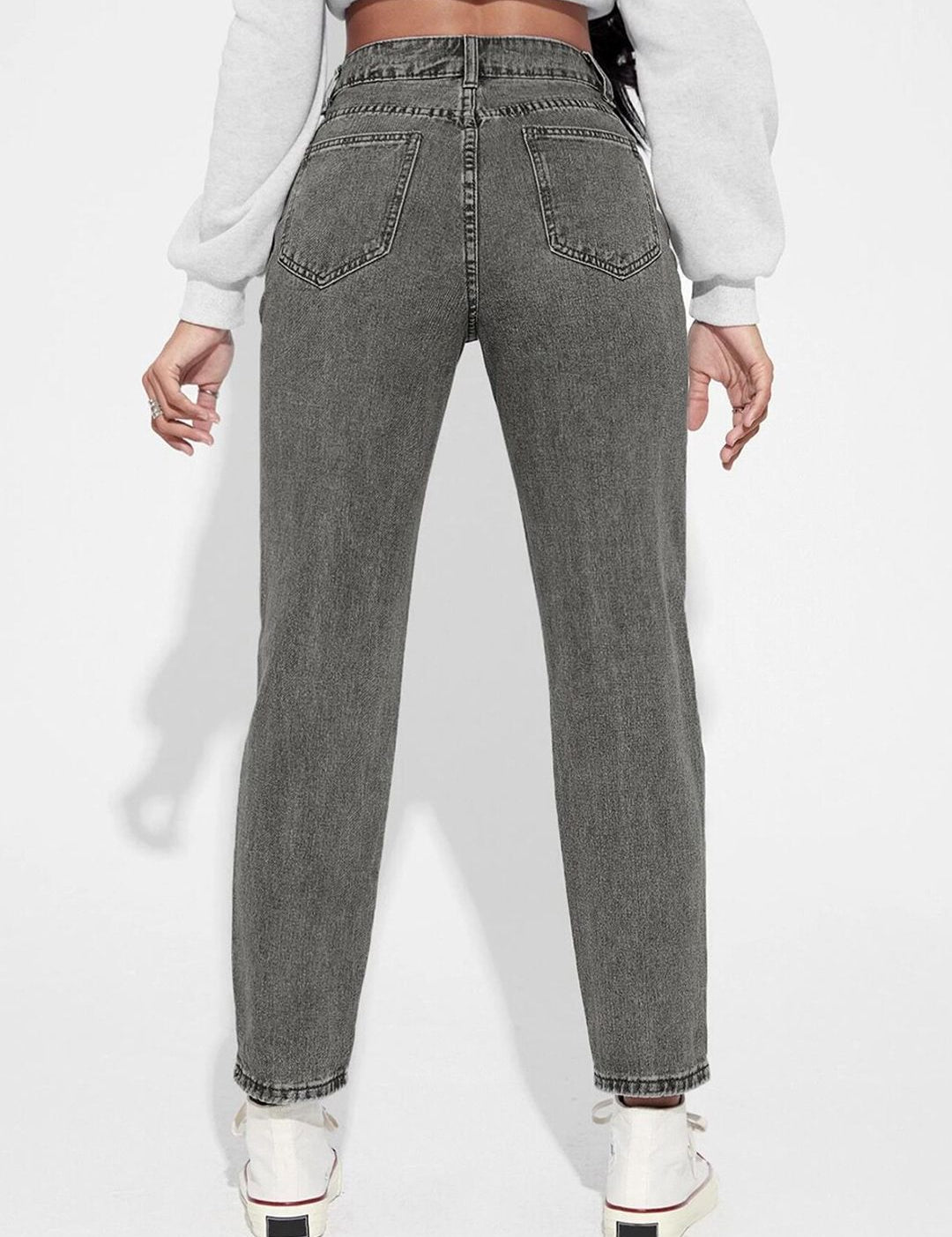 Kotty Women Grey Jean High-Rise Stretchable Jeans