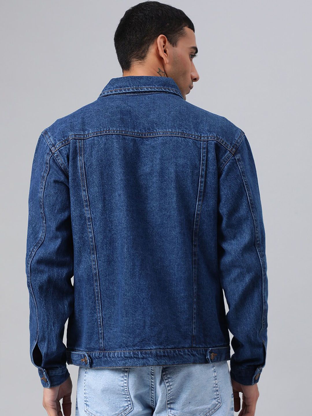 Kotty Men Washed Denim Jacket 