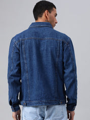 Kotty Men Washed Denim Jacket 