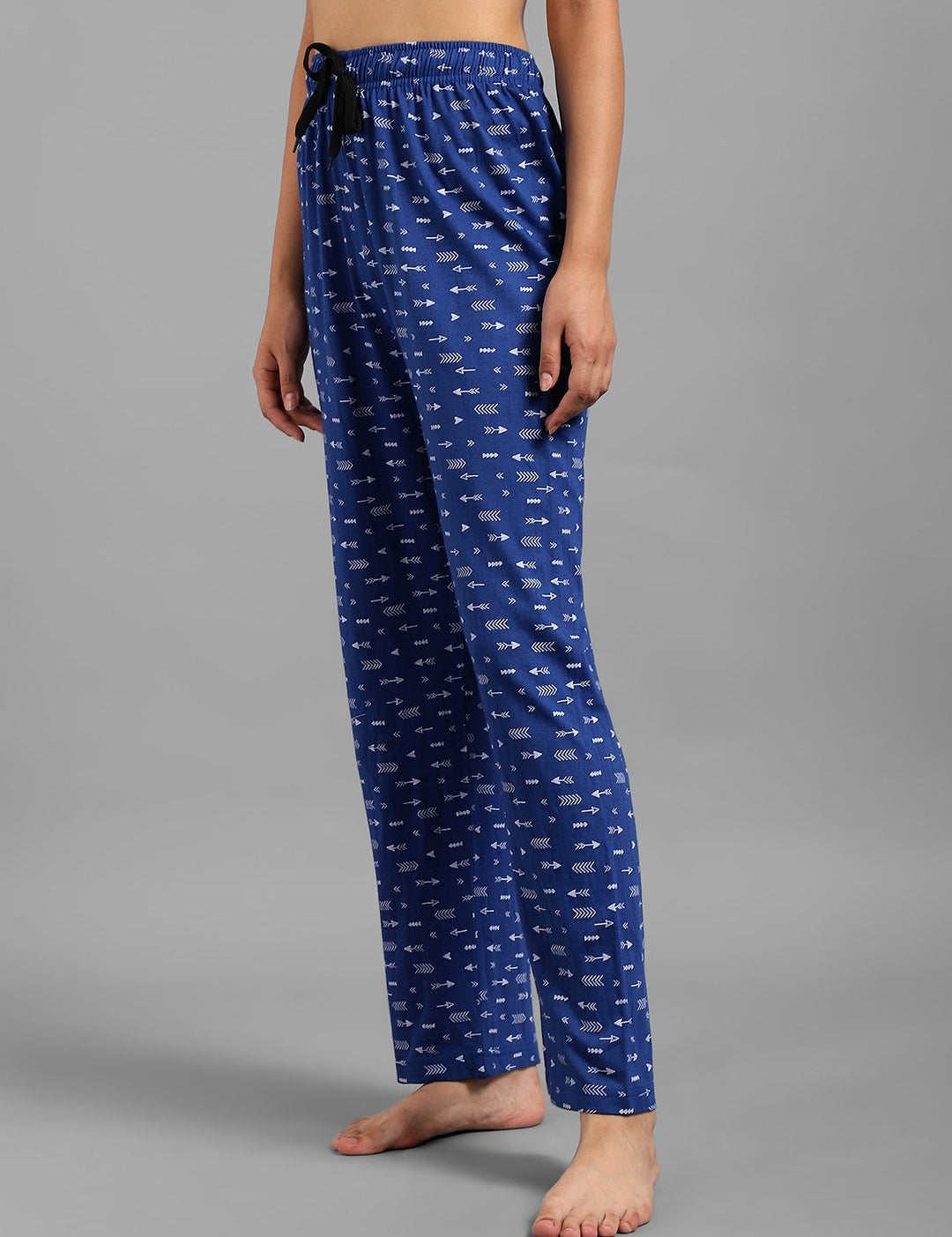 Kotty Women Green Printed Lounge Pants