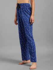 Kotty Women Green Printed Lounge Pants