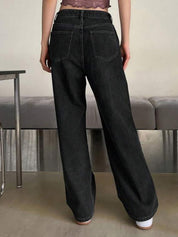 Kotty Women Straight Fit High-Rise Stretchable Jeans