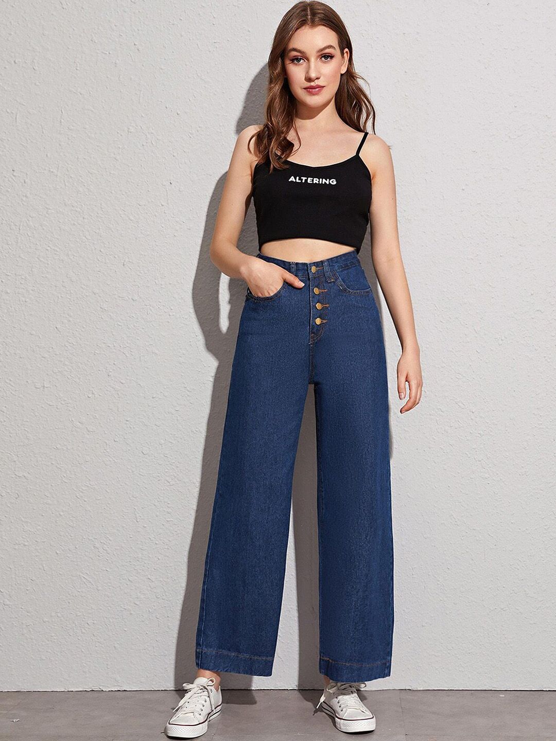 Kotty Women Flared High-Rise Stretchable Jeans