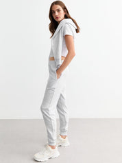 Kotty Women Cotton Mid Rise Joggers 