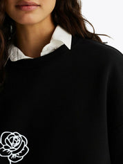 Kotty Women Printed Cotton Sweatshirt