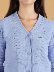 Kotty Women V-Neck Front-Open Sweaters