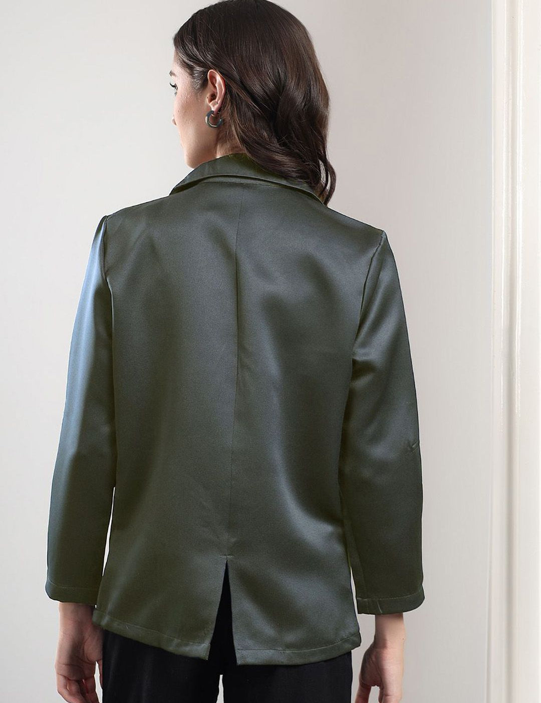 Kotty Notched Lapel Open Front Blazers