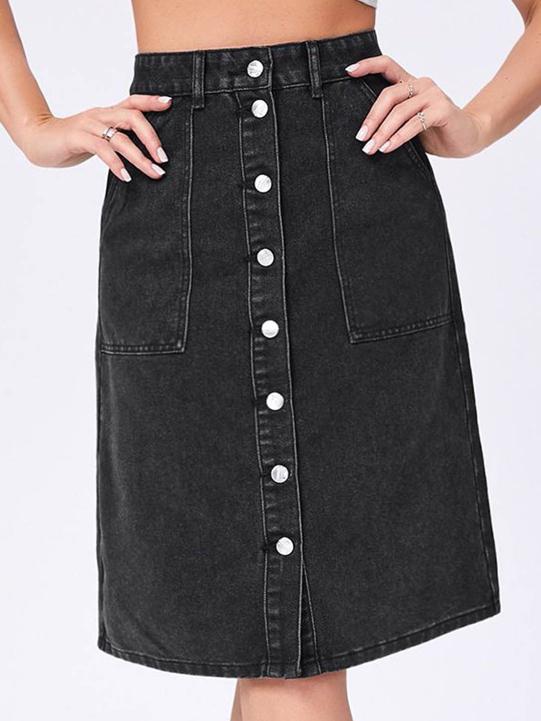 Kotty A-Line Knee Length Skirt