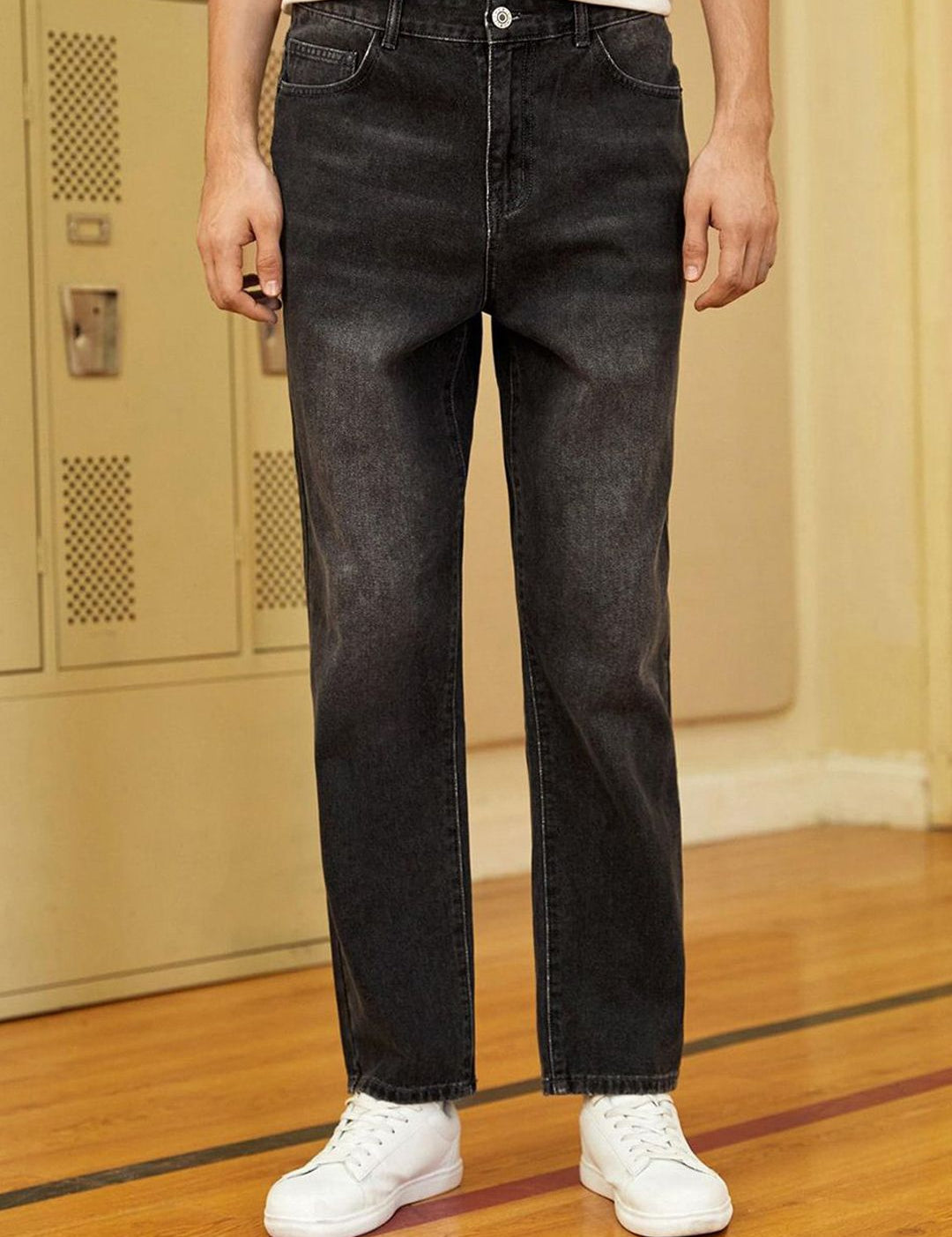 Kotty Men Slim Fit Light Fade Stretchable Jeans