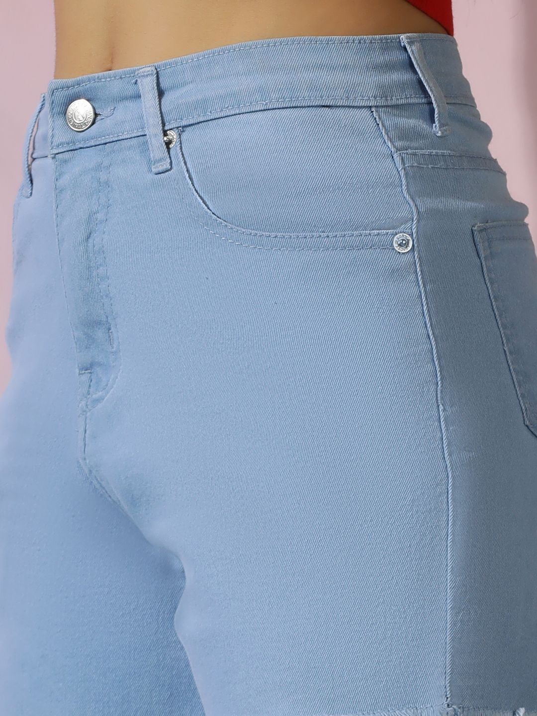 Kotty Women High-Rise Denim Shorts