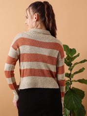 Kotty Women Cotton Striped Pullover