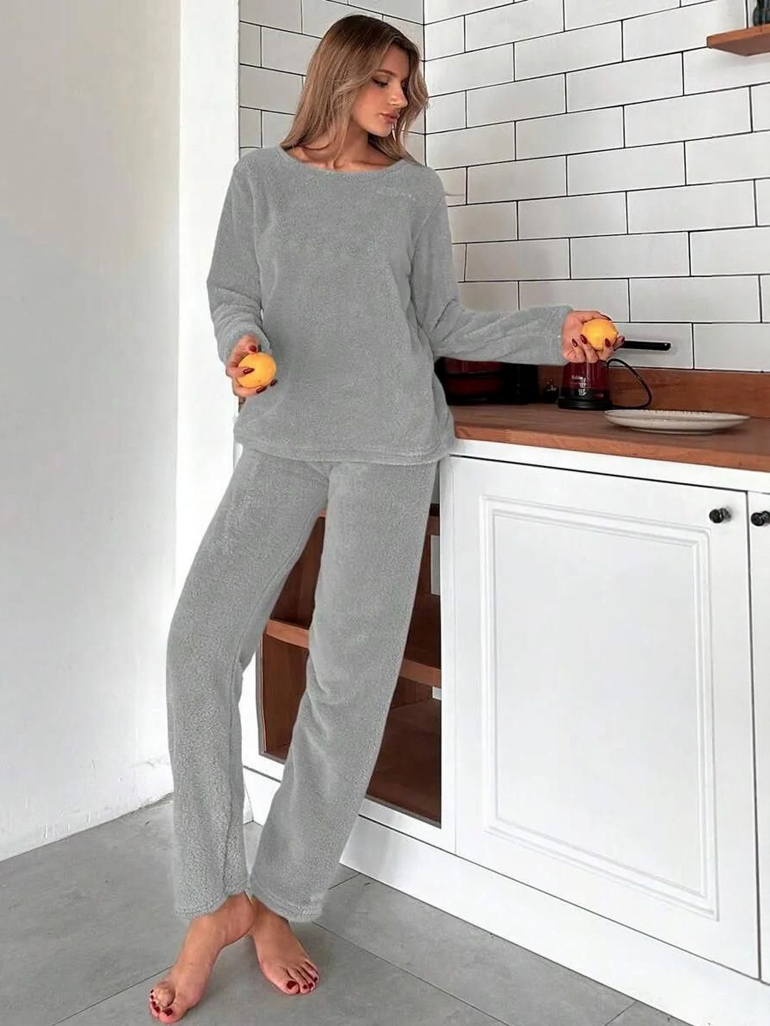 Kotty Round Neck Night Suits