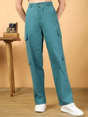 Kotty Women Jean Straight Fit High-Rise Stretchable Jeans