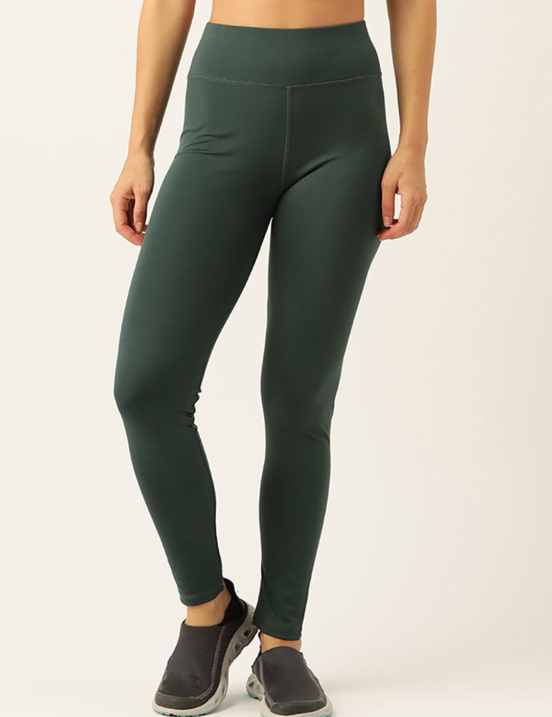 Kotty Women Slim-Fit Ankle-Length Training or Gym Tights