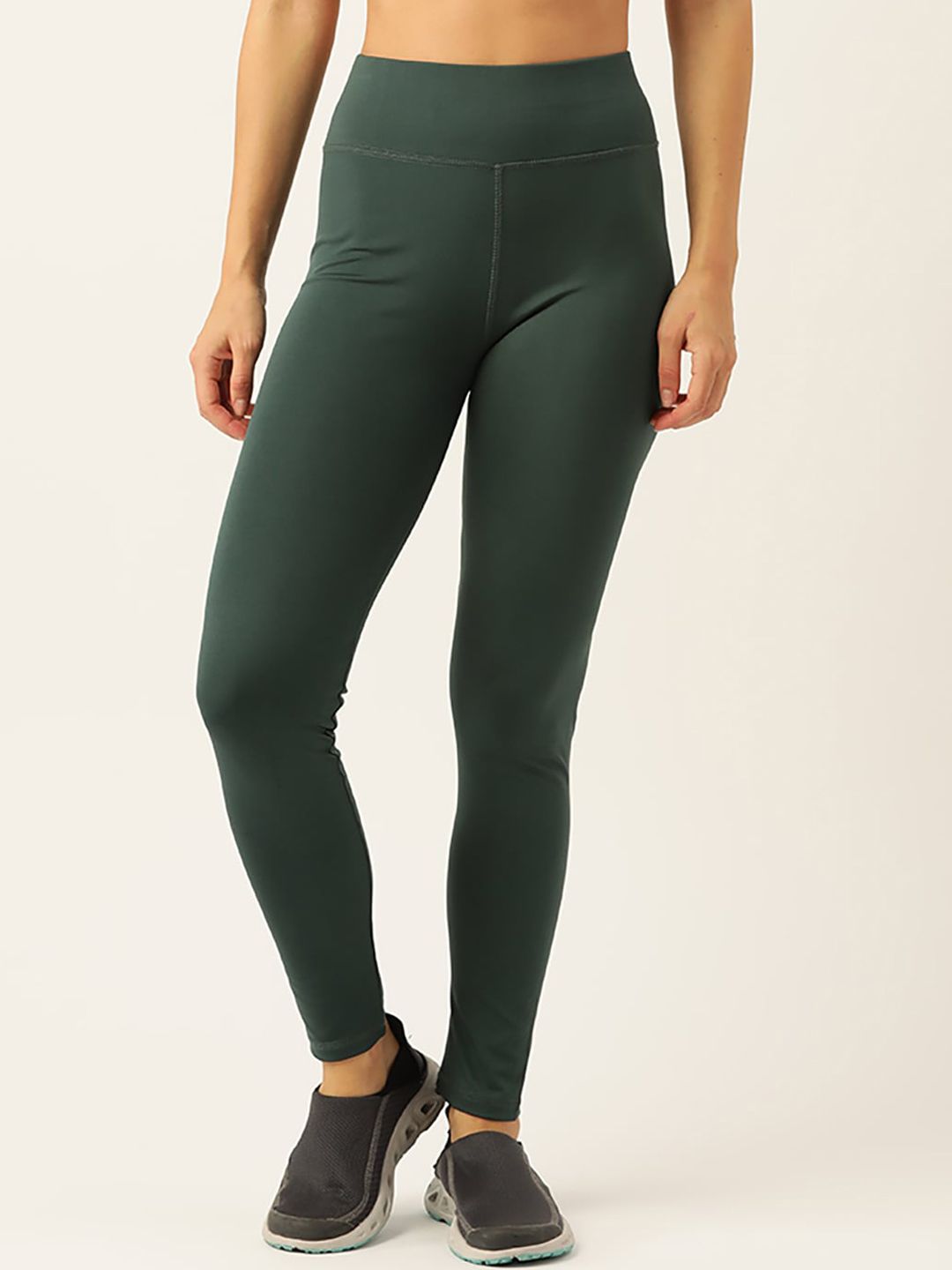 Kotty Women Slim-Fit Ankle-Length Training or Gym Tights