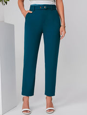 Kotty Women Relaxed High-Rise Easy Wash Trousers