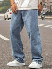 Kotty Men Cotton Straight Fit Stretchable Jeans