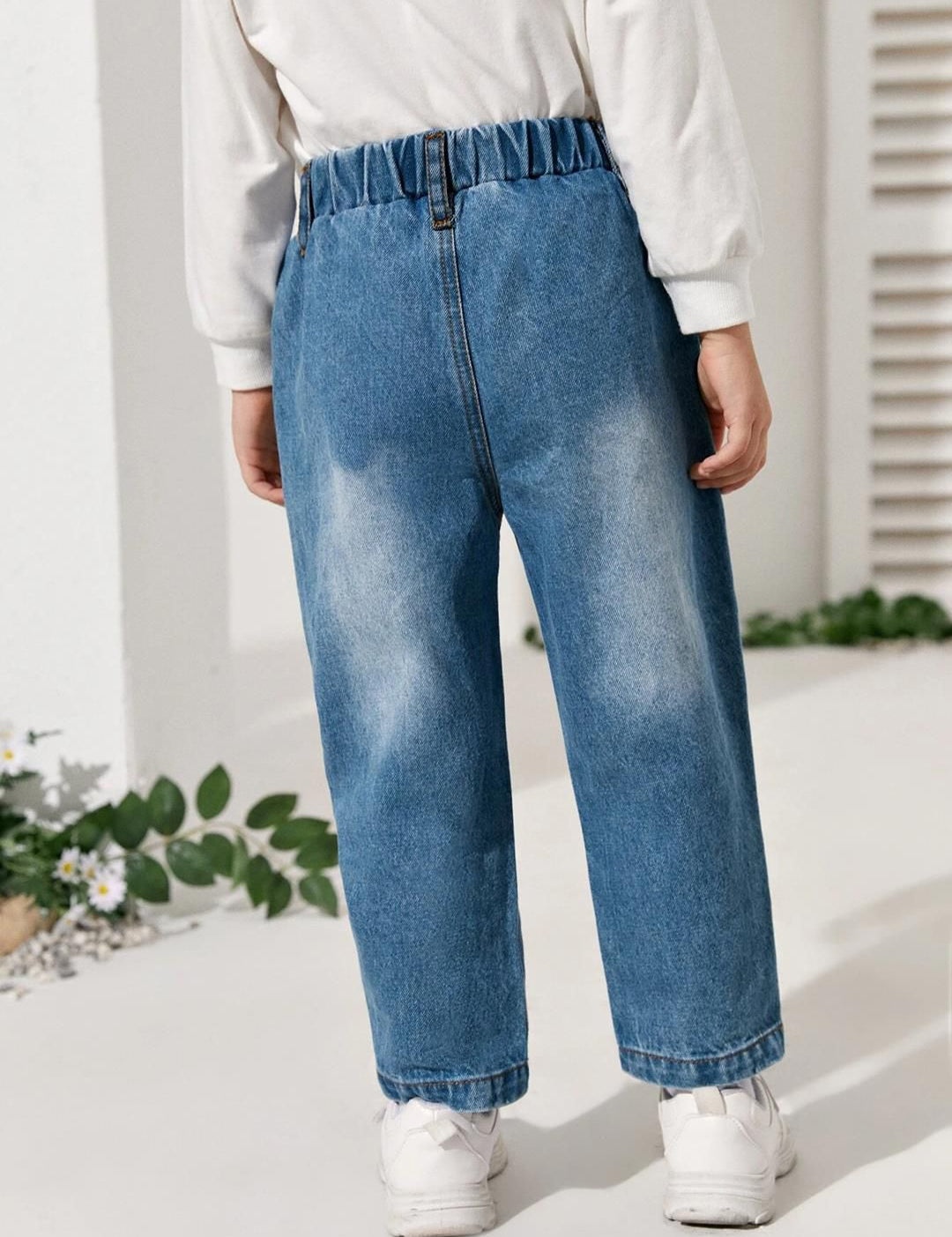 Kotty Girls Jean Fit Light Fade Stretchable Jeans