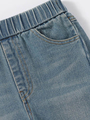 Kotty Girls Blue Jean Heavy Fade Jeans