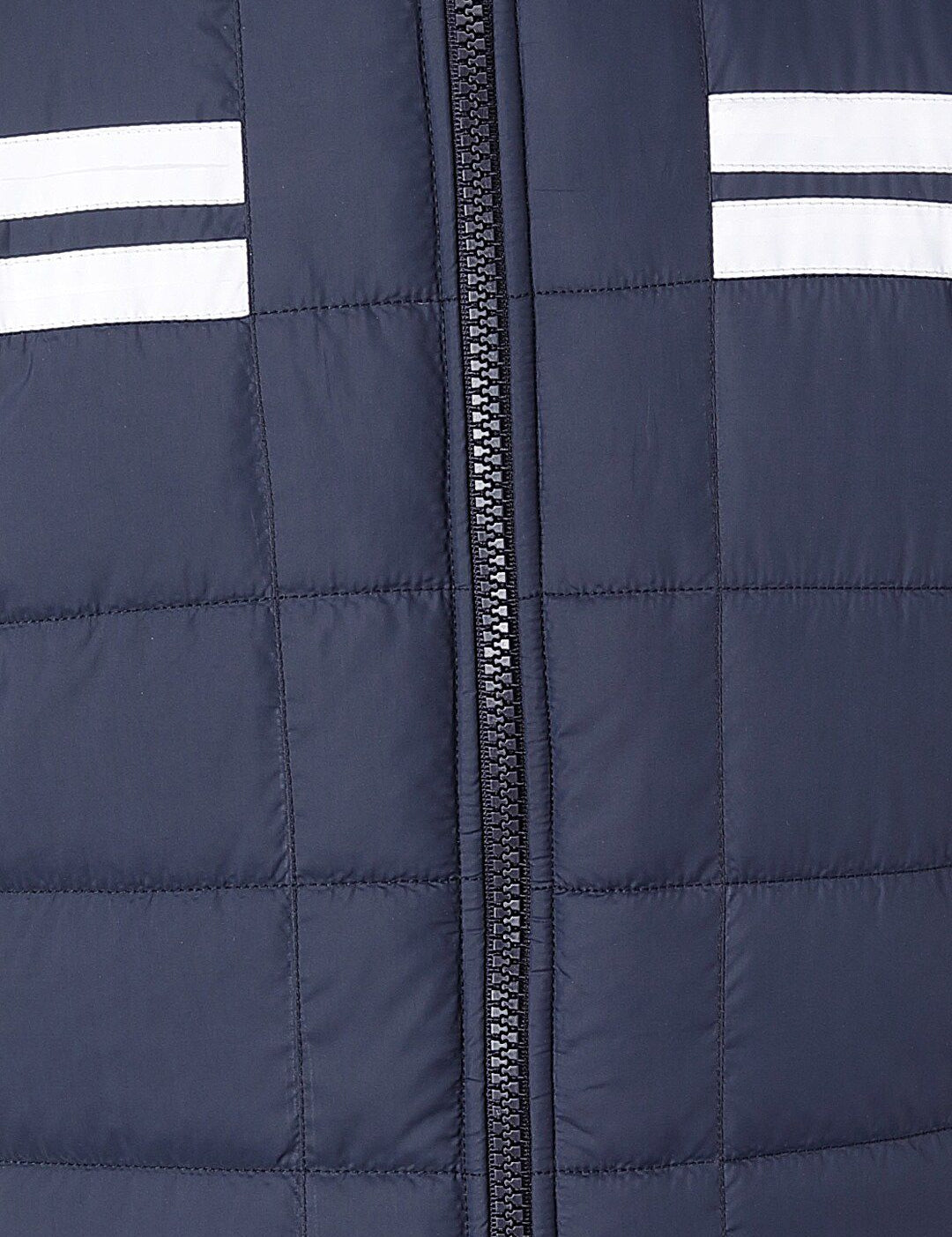 Kotty Men Blue Solid Puffer Jacket