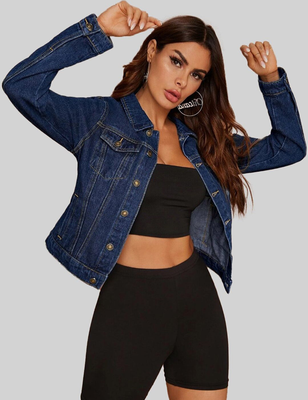 Kotty Cotton Casual Denim Jacket