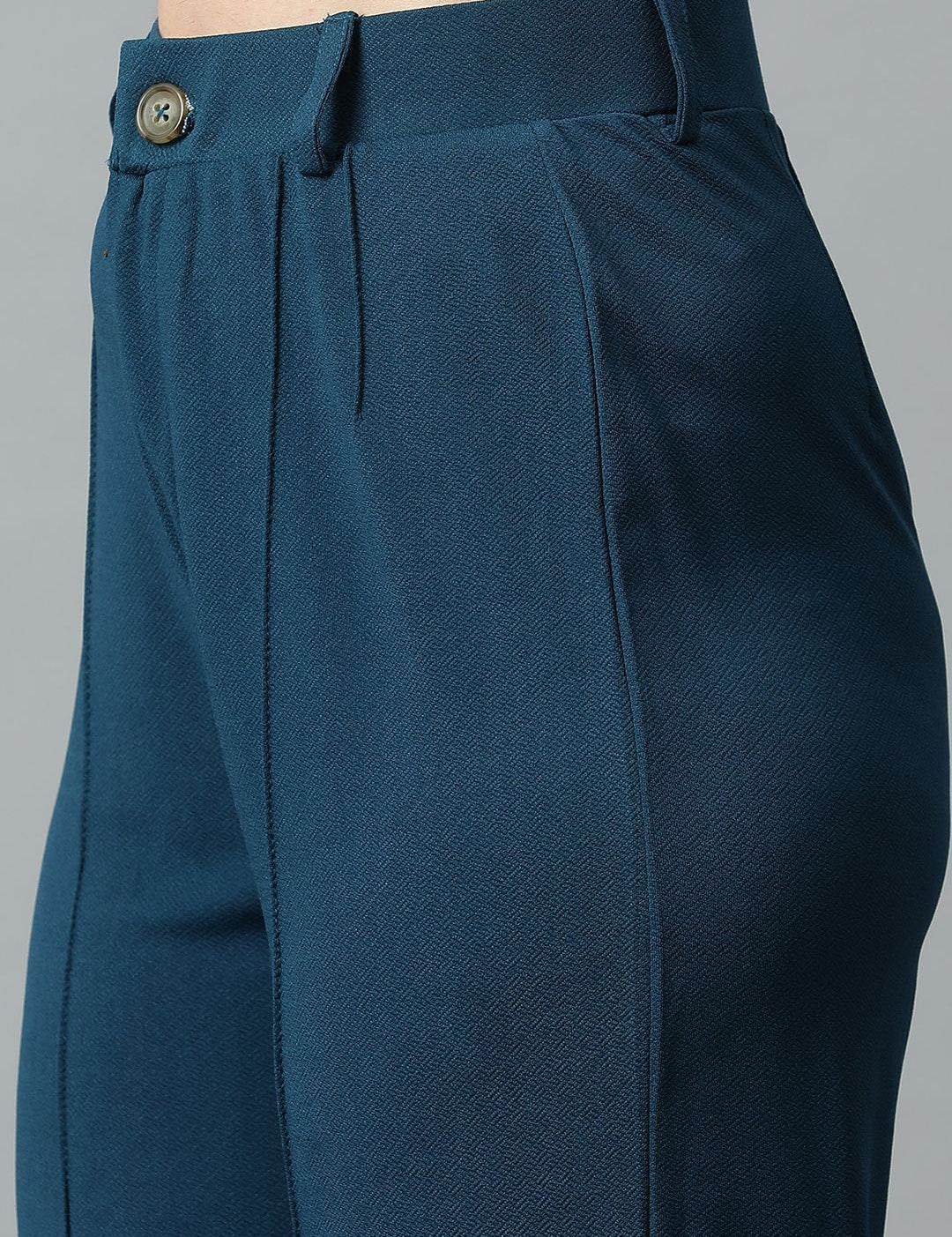 Kotty Teal Green Shawl Neck Blazer & Trousers