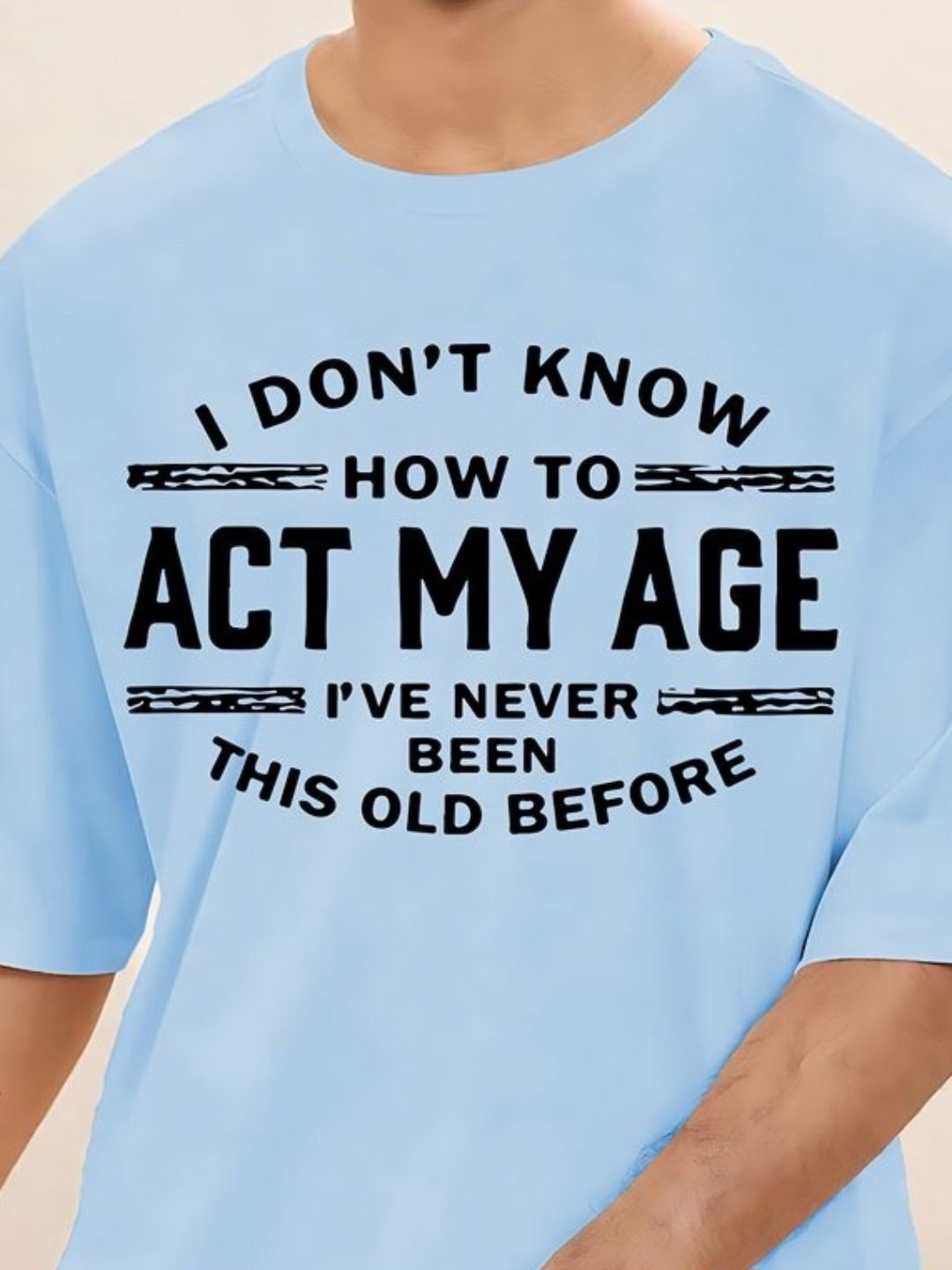 Kotty Men Typography Printed Applique T-shirt