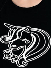 Kotty Graphic Printed Yoga T-shirt