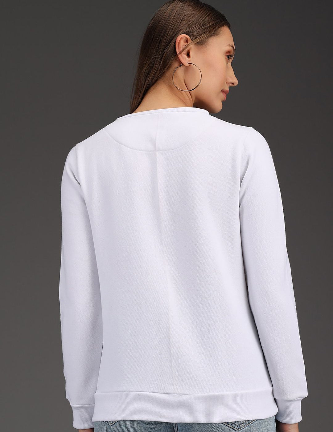 Kotty Women White Sweatshirt