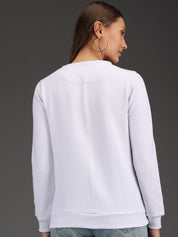 Kotty Women White Sweatshirt