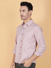 Kotty Men Relaxed Spread Collar Graphic Printed Casual Shirt