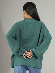 Kotty Women Round Neck Long Sleeves Pullover