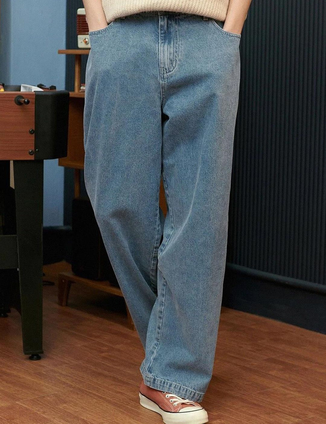 Kotty Men Jean Low-Rise Clean Look Stretchable Jeans