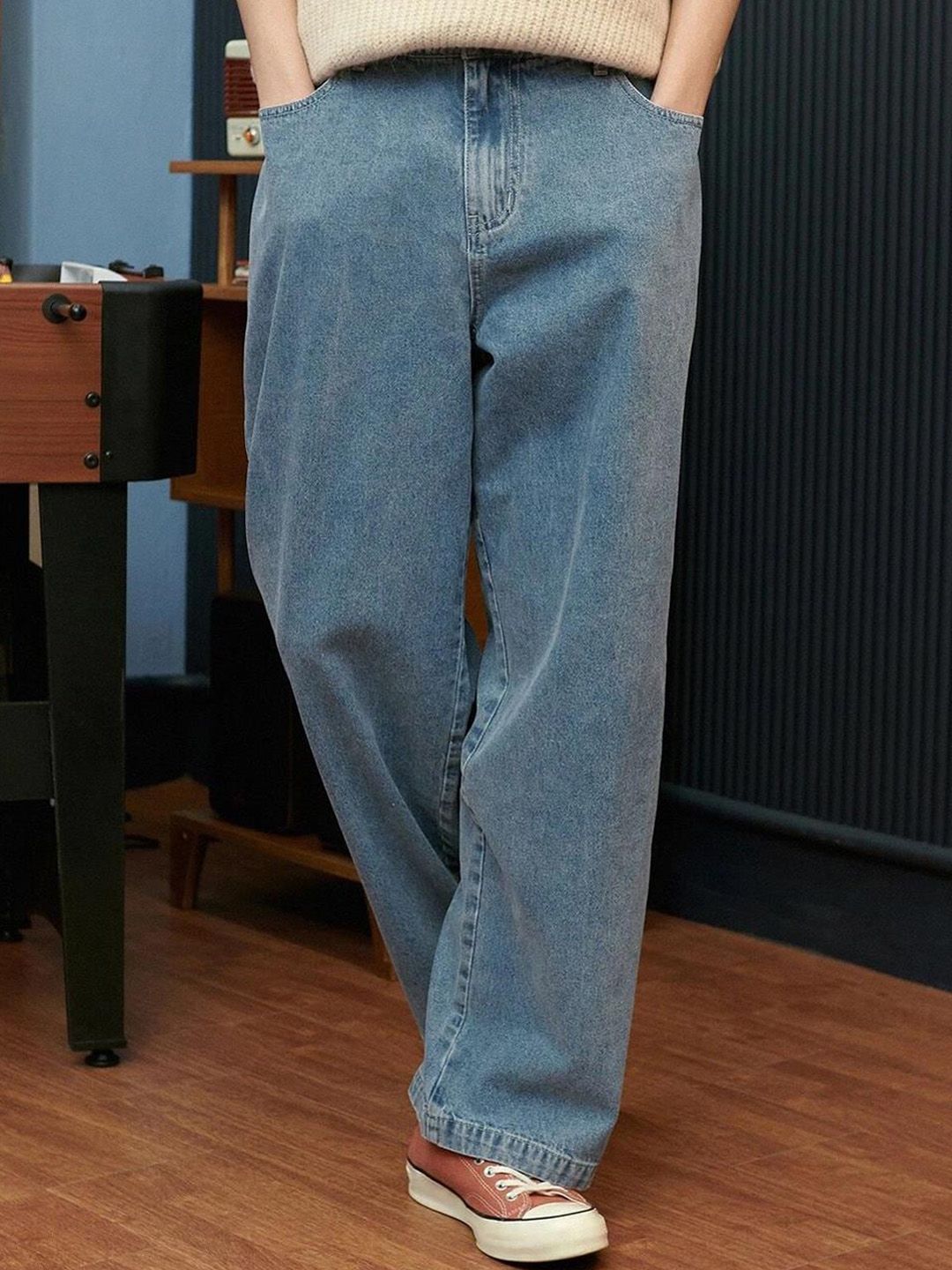 Kotty Men Jean Low-Rise Clean Look Stretchable Jeans