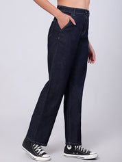 Kotty Women Jean Relaxed Fit High-Rise Jeans