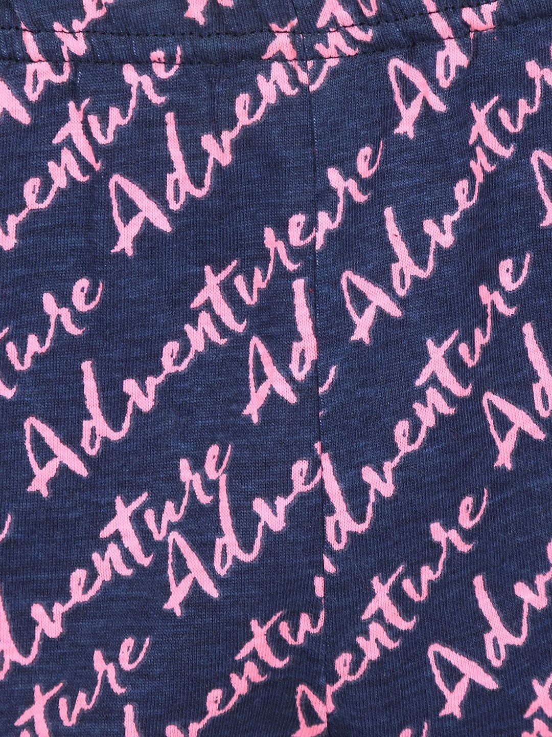 Kotty Women Printed Blue And Pink Lounge Shorts KTTSLEEPSHORTS204