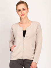 Kotty Women Pink Self Design Open Front Jacket