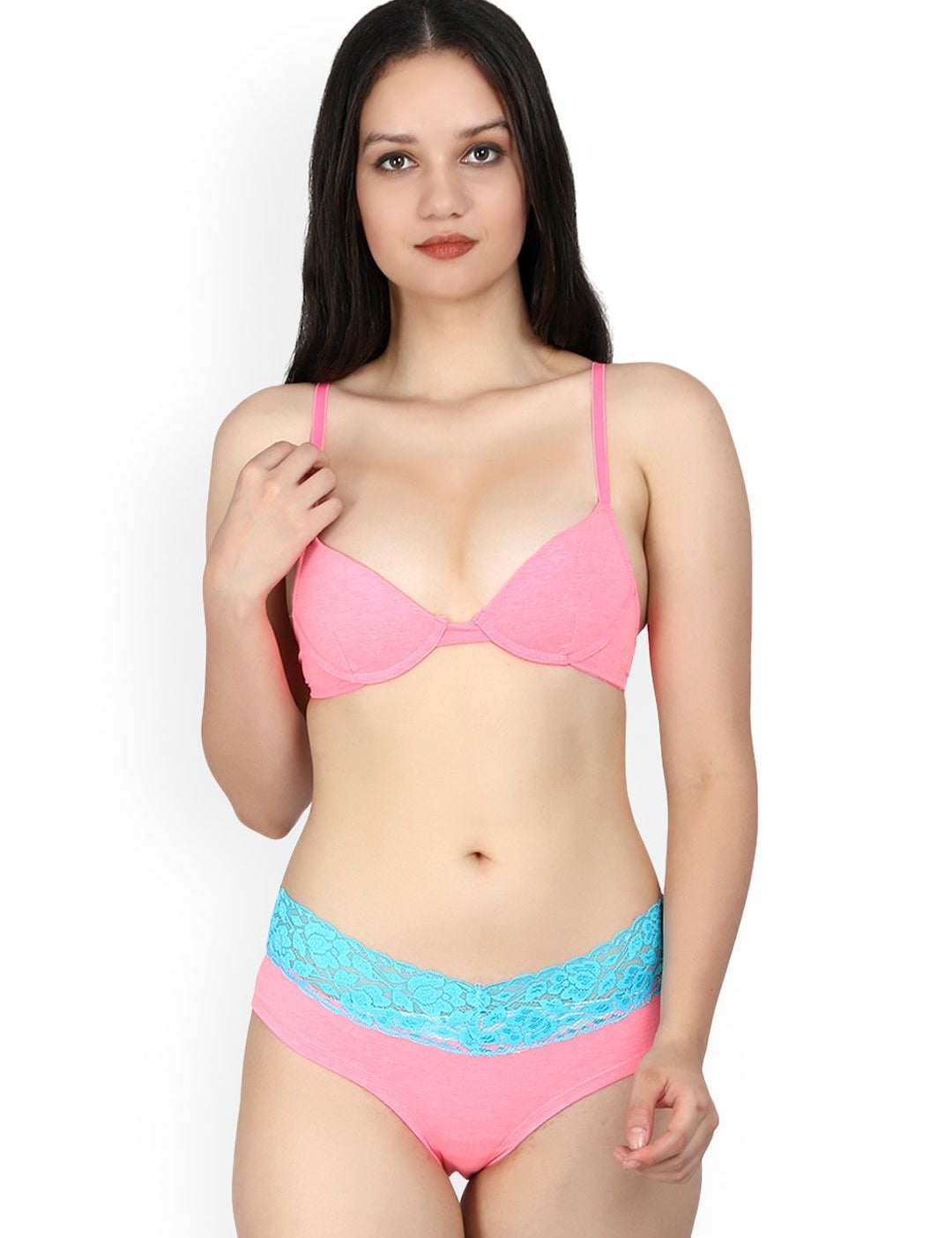 Kotty Women Pink Lingerie Set KTTIW95