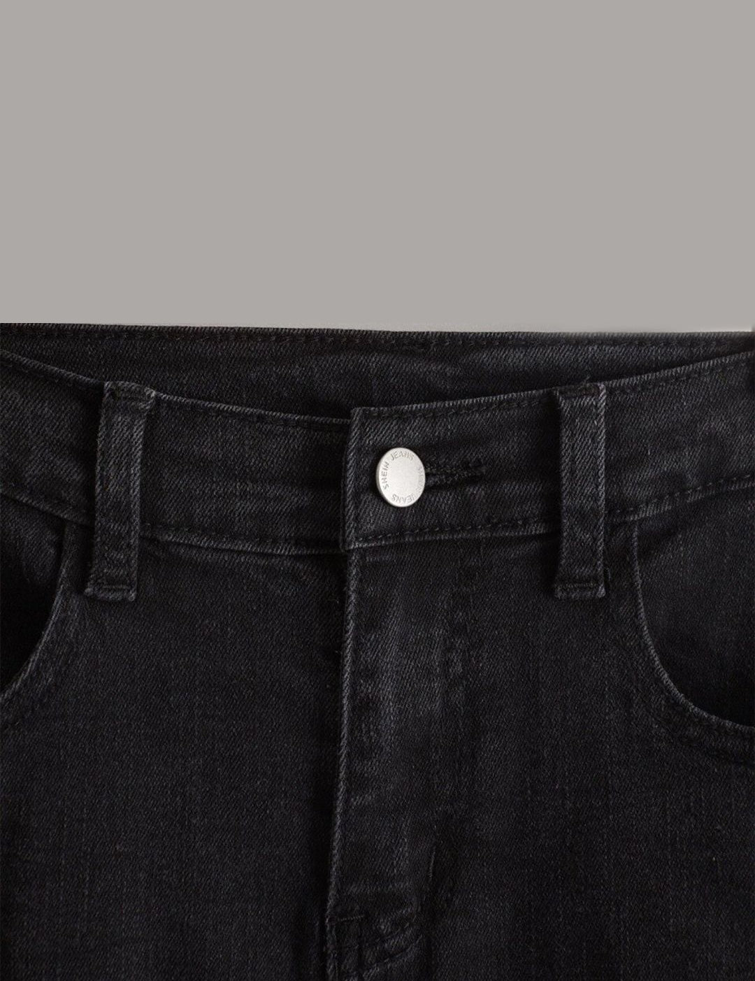 Kotty Boys Black Jean Straight Fit Jeans