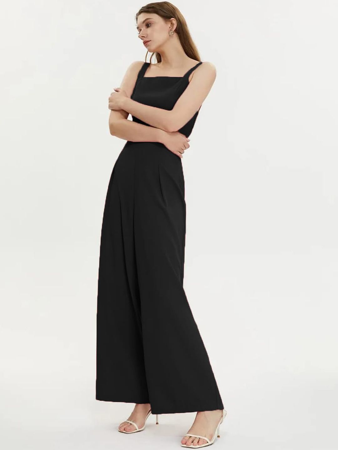 KOTTY BIZwear Shoulder Strap Crop Top & Trousers