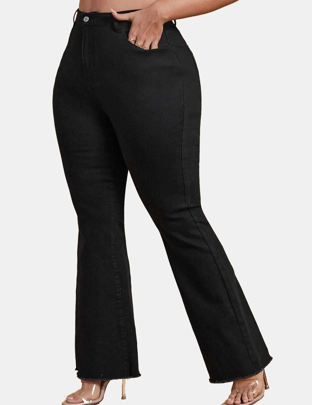 Kotty Women Jean Bootcut High-Rise Stretchable Jeans