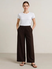Kotty Women Wide Leg High-Rise Trousers